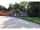 Inviting single-story home with a long driveway and cozy covered front porch at 1109 Edwards St, Rock Hill, SC 29732