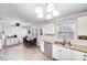 Bright kitchen area featuring modern appliances and a cozy dining space at 1204 N 12Th St, Bessemer City, NC 28016