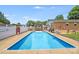Inviting backyard pool with a gazebo and privacy fencing, perfect for relaxation at 1204 N 12Th St, Bessemer City, NC 28016