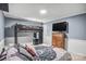 Bedroom showcasing bunk beds, dresser, and playful bedding, ideal for children or guests at 1503 Stoney Ct, York, SC 29745