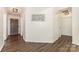 Inviting hallway with modern lighting and wood flooring at 1776 Baylor Dr, Rock Hill, SC 29732