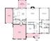 Detailed floor plan showcasing the layout of the house, including the kitchen, gathering, and owner's suite at 18145 Sulton Ter, Huntersville, NC 28078