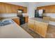 Functional kitchen featuring an island, ample counter space, and modern appliances at 18414 Victoria Bay Dr, Cornelius, NC 28031