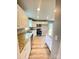 Bright kitchen features granite countertops, white cabinets, and stainless steel appliances at 1872 Terrain Nw Dr, Conover, NC 28613