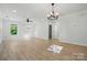 Open concept living space with ceiling fan and natural light at 253 Hall Nw Ave, Concord, NC 28027