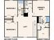 Second floor plan featuring bedrooms, bathrooms, a loft, and owner's suite with a walk-in closet at 2588 Blue Sky Meadows Dr, Monroe, NC 28110