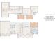 Detailed floor plan layout showcasing the square footage and room dimensions of the home at 270 North St, Salisbury, NC 28147