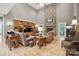 Inviting living room with a stone fireplace, custom built-ins, and an abundance of natural light at 270 North St, Salisbury, NC 28147