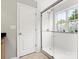 Clean bathroom featuring glass shower with neutral tiling and modern fixtures at 3038 Sterling Ct, Fort Mill, SC 29707