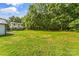 Expansive backyard with mature trees at 320 E Pine St, Maiden, NC 28650