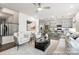 Stylish living room featuring an open floor plan with modern decor and neutral color palette at 32562-B Millingport Rd # 7155, New London, NC 28127