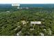 Scenic aerial view featuring a house surrounded by lush greenery in Charlotte, NC at 3504 High Ridge Rd, Charlotte, NC 29270