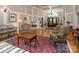 Spacious living room with hardwood floors, neutral paint, and elegant furnishings at 3504 High Ridge Rd, Charlotte, NC 29270