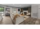 Cozy living room with a fireplace, neutral color palette, and stylish decor at 3528 Colony Rd # A, Charlotte, NC 28211