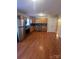 Functional kitchen with stainless steel appliances and wood cabinets, perfect for cooking at 524 Railroad Nw Dr, Concord, NC 28025