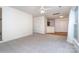 Living room with hardwood flooring near the front door at 5625 Linda Vista Ln, Charlotte, NC 28216