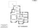Detailed floorplan showcasing the layout with kitchen, bedrooms, living spaces, and patio at 827 Fairbanks Rd, Charlotte, NC 28210