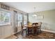 Cozy dining room featuring wood table, chairs, and plenty of natural light at 835 Jet St, Kannapolis, NC 28081