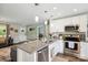 Modern kitchen with stainless steel appliances and granite countertops at 835 Jet St, Kannapolis, NC 28081