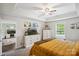 Bright bedroom with carpet, a window and matching dressers at 835 Jet St, Kannapolis, NC 28081