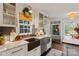 Gourmet kitchen with marble countertops, stainless steel appliances, and custom cabinetry at 1020 12Th Nw Ave, Hickory, NC 28601
