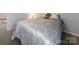 A bedroom space is inviting, with cozy carpets and soft, diffused natural light, perfect for relaxation at 10426 Kempsford Dr, Charlotte, NC 28262