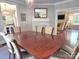Large dining room with hardwood floors, a fireplace, and seamless flow into other living spaces at 1051 14Th Avenue Nw Dr, Hickory, NC 28601