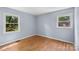 Bedroom boasts natural light and hardwood floors at 1075 Parkview Dr, Gastonia, NC 28054