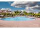 Community swimming pool and poolside seating at 11951 Old Statesville Rd, Huntersville, NC 28078