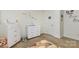 Bedroom with plush accents, offering storage solutions with a dresser, changing table, and coordinated decor at 12822 Plumleaf Dr, Charlotte, NC 28213
