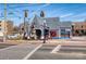 Fuel Pizza Cafe showcases a modern exterior with vibrant colors and roadside appeal at 1720 Chatham Ave, Charlotte, NC 28205