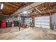 Large garage with storage and working space at 1761 Arden Dr, Lincolnton, NC 28092