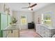 Adorable Bedroom with a crib, changing table, and a bright, cheerful atmosphere at 2021 Beamguard Rd, Clover, SC 29710