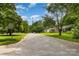 Street view with well maintained yards in a neighborhood with mature trees at 2308 Vanderbilt Rd, Charlotte, NC 28206