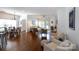 Bright and open living room with hardwood floors and fireplace at 2412 Chesterfield Ave, Charlotte, NC 28205