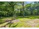 Expansive backyard with mature trees, partial sunlight, and green grass at 251 Hall Nw Ave, Concord, NC 28027