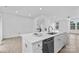 The kitchen features a large island and stainless steel dishwasher at 416 Dalton Cir, Fort Mill, SC 29715
