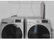 Laundry room features matching front-load washer and dryer at 416 Dalton Cir, Fort Mill, SC 29715