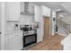Modern kitchen with stainless steel appliances and plenty of cabinet space at 4949 Rimer Rd # 4, Concord, NC 28025