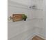 Pantry shelves providing ample storage space at 4949 Rimer Rd # 4, Concord, NC 28025
