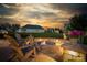 Enjoy this backyard with a firepit, patio and plenty of space to entertain at 5058 Antebellum Dr, Iron Station, NC 28080