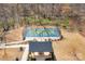 Community offers recreational facilities, including a tennis court and gazebo for outdoor enjoyment at 5058 Antebellum Dr, Iron Station, NC 28080