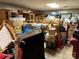 Basement filled with stored belongings; opportunity to transform the space at 5198 Wright Dr, Hickory, NC 28602