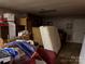 Unfinished basement with potential; customize into living or storage space at 5198 Wright Dr, Hickory, NC 28602