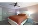 Bedroom with neutral tones, ceiling fan, and carpet at 556 Knighton Hill Rd, Rock Hill, SC 29732