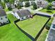 Expansive fenced backyard with lush green lawn, perfect for outdoor activities and relaxation at 6192 Kilchurn Dr, Fort Mill, SC 29707