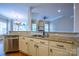 Spacious kitchen featuring granite countertops and stainless steel appliances at 1009 Brookline Dr, Huntersville, NC 28078