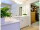 Well-lit bathroom featuring double vanity and spacious walk-in closet at 11530 Costigan Ln, Charlotte, NC 28277