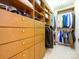 Organized walk-in closet with custom shelving and ample storage space at 11530 Costigan Ln, Charlotte, NC 28277
