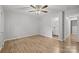 Spacious bedroom with ensuite bathroom at 13446 Idlefield Ln, Matthews, NC 28105
